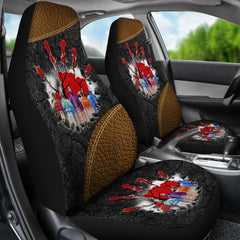 Tribal Village-Native American Car Seat Cover