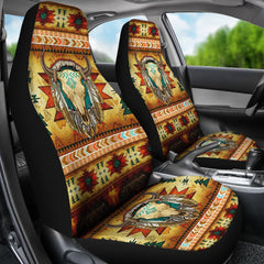 Bison Pattern-Native American Car Seat Cover