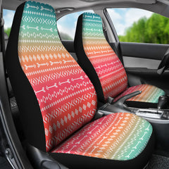 Vibrant Pattern-Native American Car Seat Cover