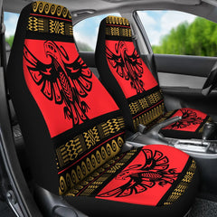 Red Eagle-Native American Car Seat Cover