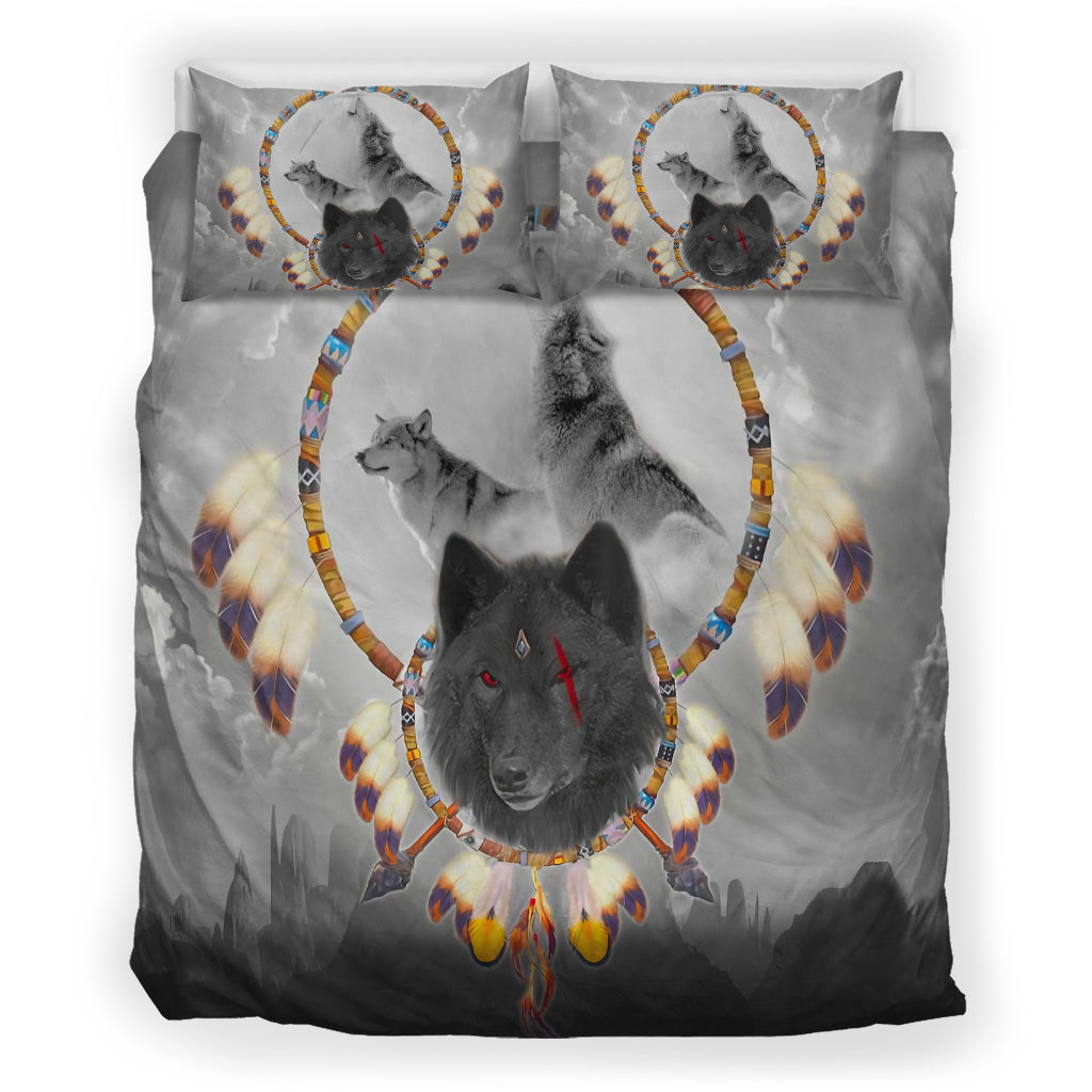 Wolf Spirit - Native American Bedding Set