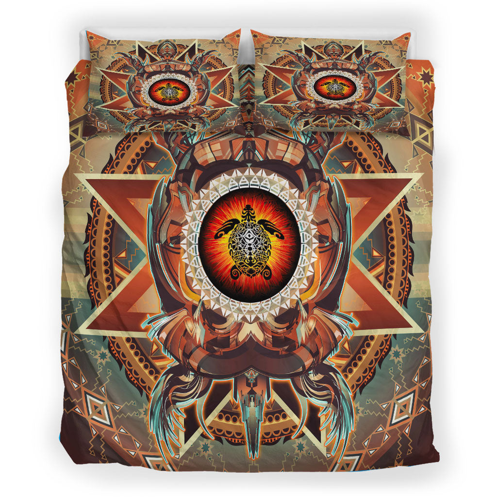 Turtle Guardian - Native American Bedding Set